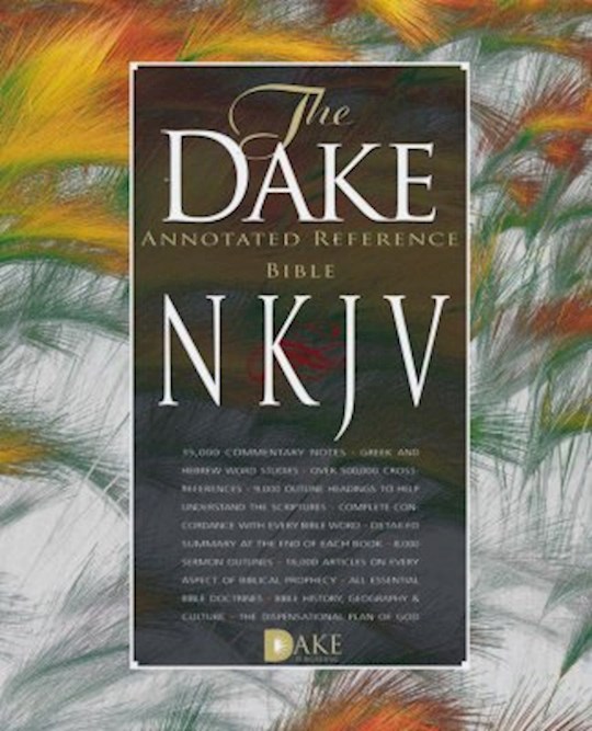 {=NKJV Dake Annotated Reference Bible-Burgundy Bonded Leather}
