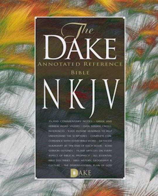 {=NKJV Dake Annotated Reference Bible-Black Bonded Leather}