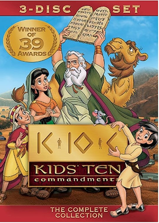 {=DVD-Kids' Ten Commandments (3 Disc Set)}