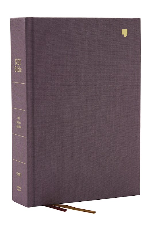 {=NET Bible (Full-Notes Edition) (Comfort Print)-Gray Cloth Over Board}