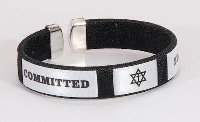 {=Bracelet-Committed Believer (Cuff)-Black (#9815)}