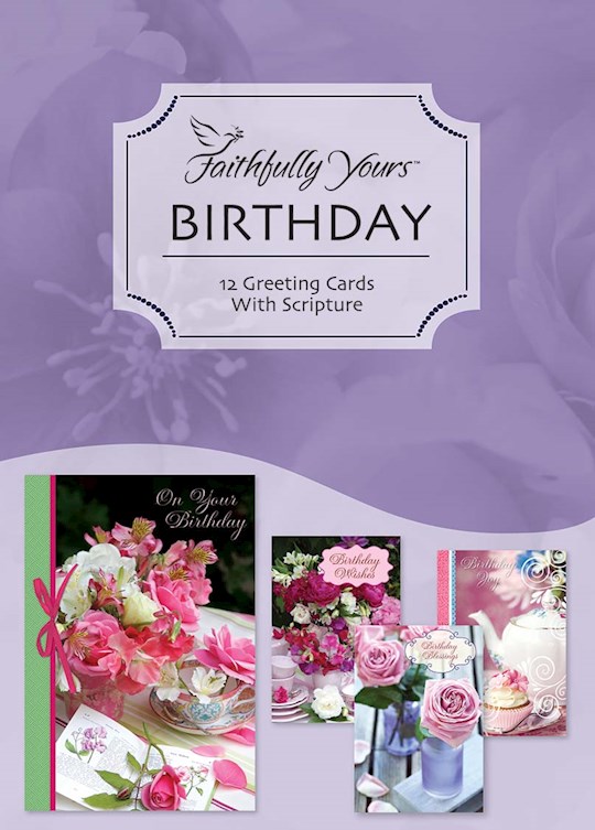 {=Card-Boxed-Birthday-Teacup Wishes (Box Of 12)}