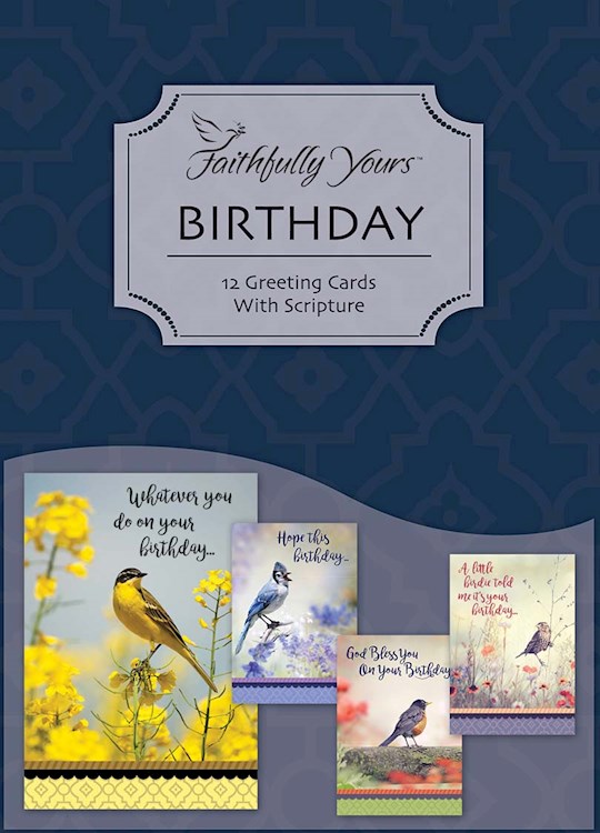 {=Card-Boxed-Birthday-Marvelous Works (Box Of 12)}