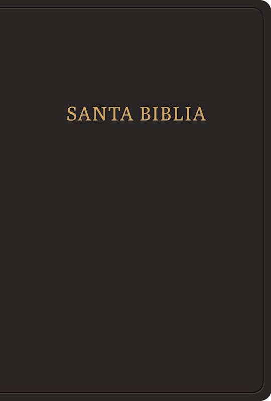 {=Span-RVR 1960 Giant Print Reference Bible (Biblia Letra Gigante con Referencias)-Black Imitation Leather }