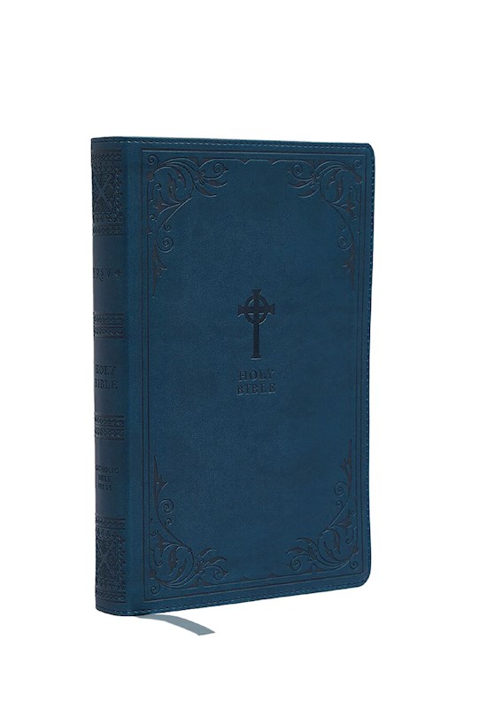 {=NRSV Catholic Gift Bible (Comfort Print)-Teal Leathersoft}