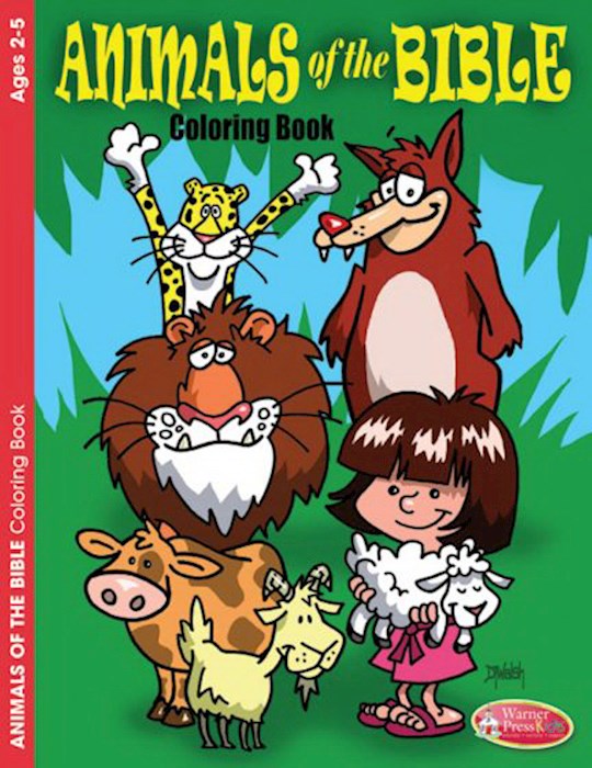 {=Animals Of the Bible Coloring Book (Ages 2-4)}