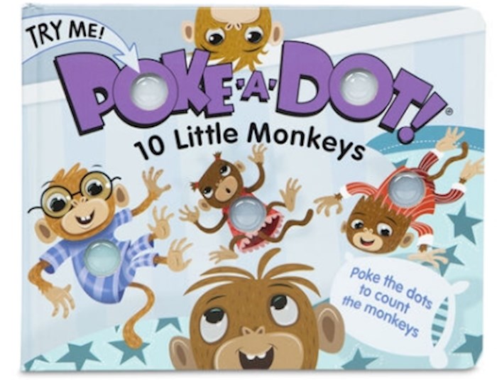 {=Activity Book-Poke-A-Dot: 10 Little Monkeys (Ages 3+)}