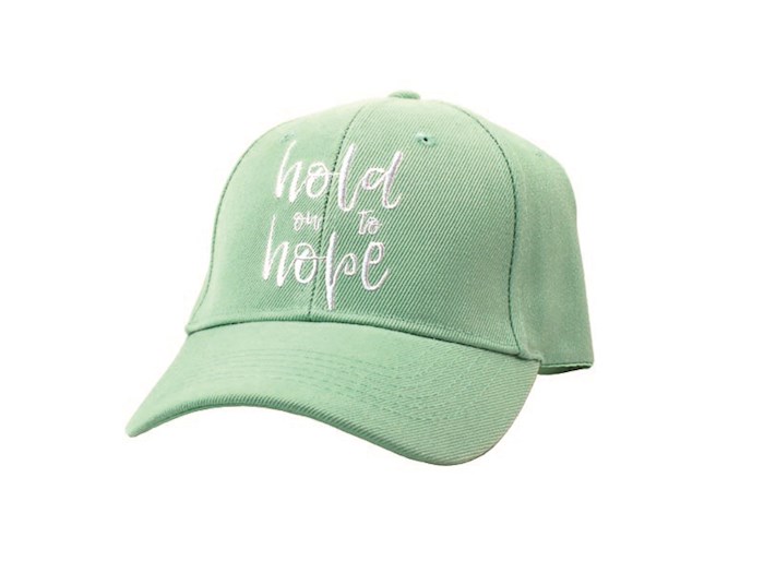 {=Cap-Hold On To Hope-Sea Green}