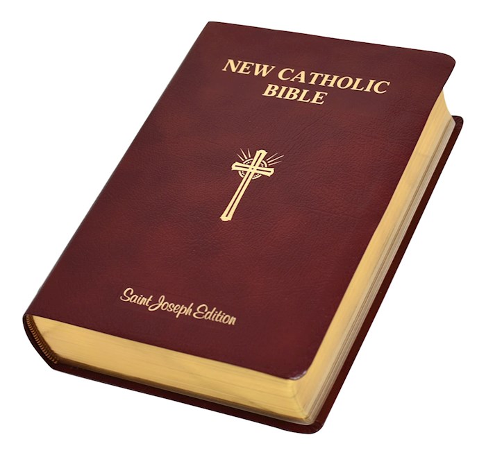 {=NCB St. Joseph New Catholic Bible Giant Type-Burgundy Bonded Leather}
