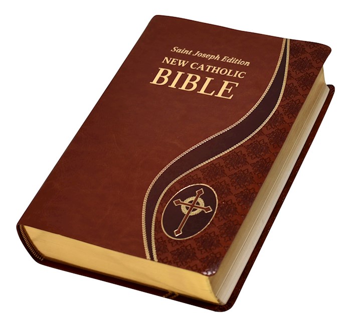 {=NCB St. Joseph New Catholic Bible Giant Type-Brown Dura-Lux}