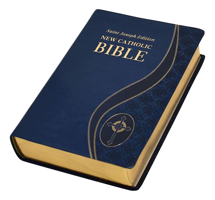 {=NCB St. Joseph New Catholic Bible Giant Type-Blue Dura-Lux}