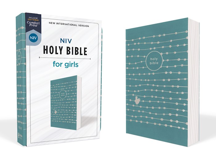 {=NIV Holy Bible For Girls/Soft Touch Edition (Comfort Print)-Teal Leathersoft}