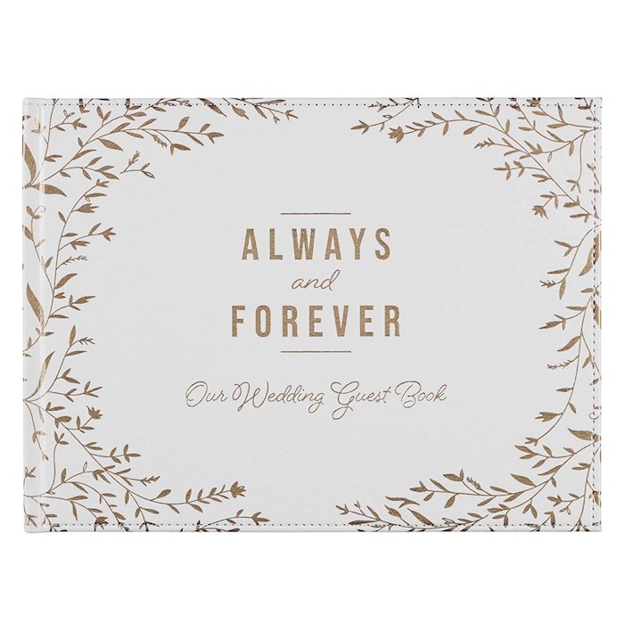{=Guest Book-Wedding-Always & Forever}