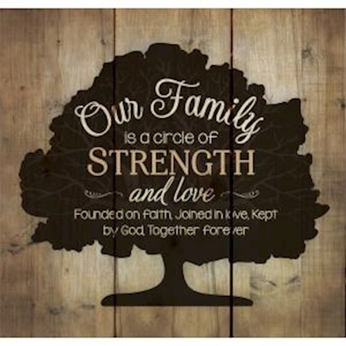 {=Wall Decor-Pallet-Our Family (10.5 x 10)}