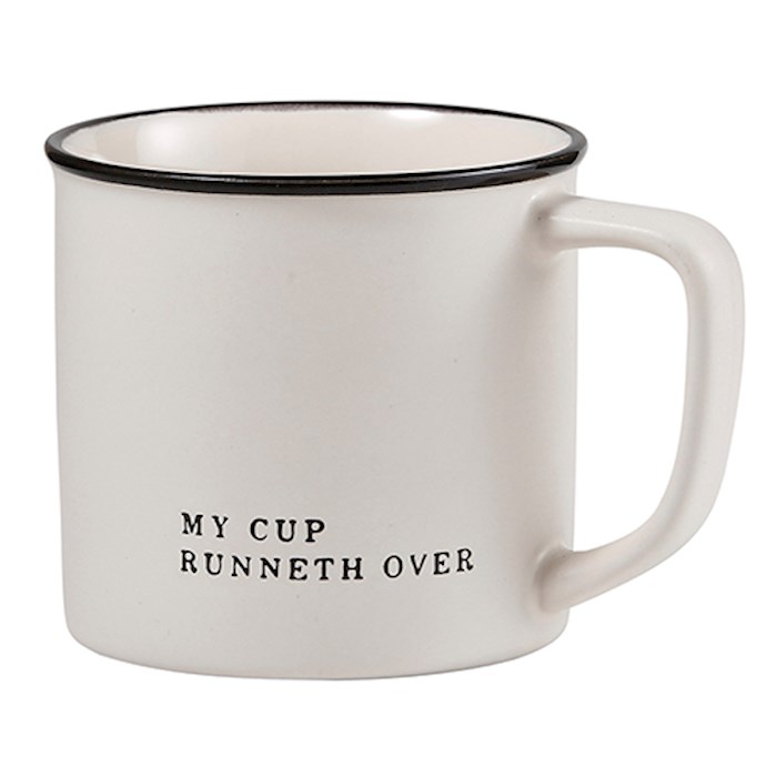 {=Mug-My Cup Runneth Over (4" x 3.75")}