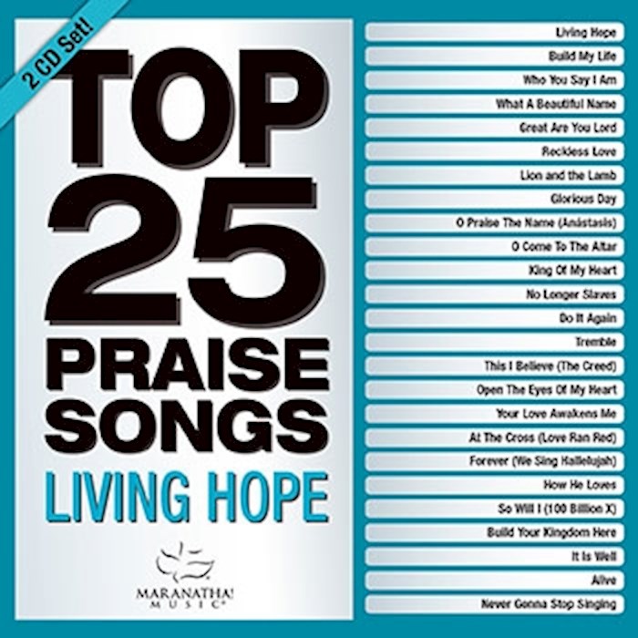 {=Audio CD-Top 25 Praise Songs-Living Hope (2 CD)}