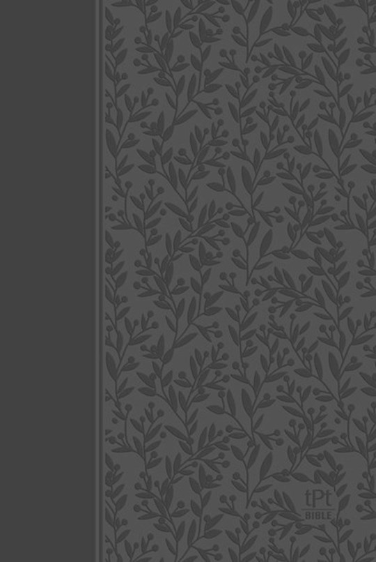 {=The Passion Translation New Testament w/Psalms  Proverbs & Song Of Songs (2020 Edition)-Gray Imitation Leather }