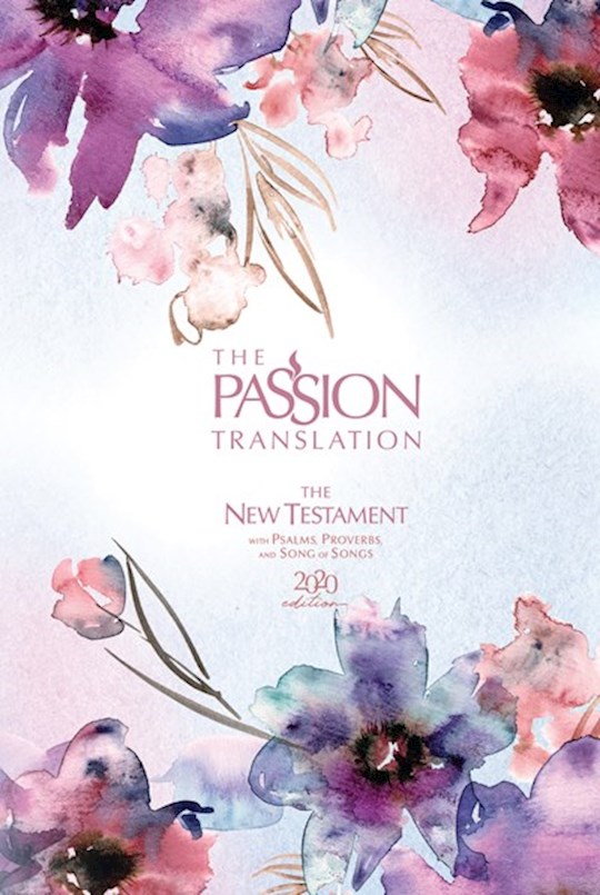{=The Passion Translation New Testament w/Psalms  Proverbs & Song Of Songs (2020 Edition)-Plum Hardcover}