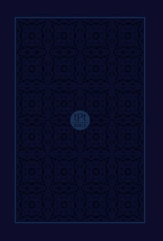 {=The Passion Translation New Testament w/Psalms  Proverbs & Song Of Songs/Compact (2020 Edition)-Navy Imitation }