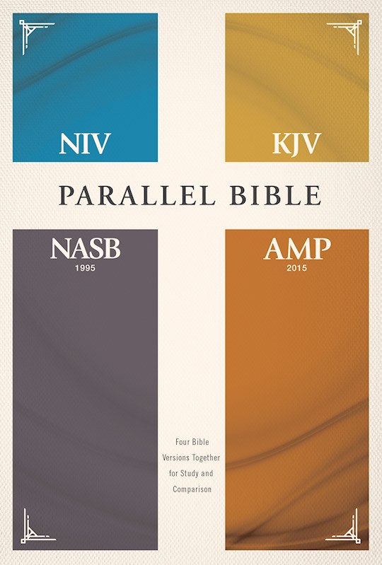 {=NIV/KJV/NASB/Amplified Parallel Bible-Hardcover}