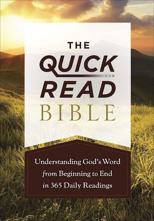 {=The Quick-Read Bible-Softcover}