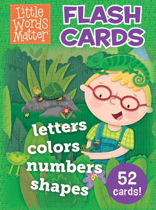 {=Flashcards-Letters  Colors  Numbers  Shapes (Little Words Matter)-52 Cards}