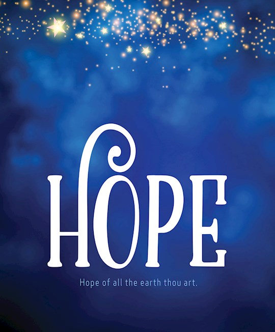 {=Bulletin-Advent Week 1: Hope/UMC Hymnal-Legal Size (Pack Of 50)}