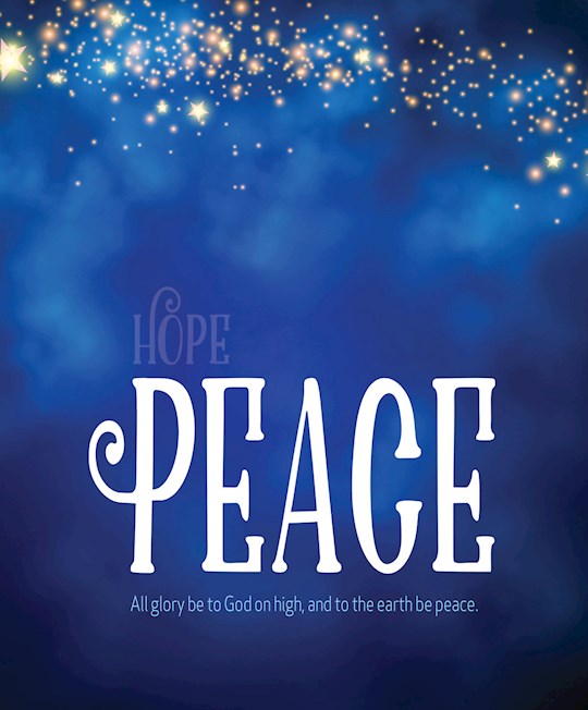 {=Bulletin-Advent Week 2: Peace/UMC Hymnal -Legal Size (Pack Of 50)}