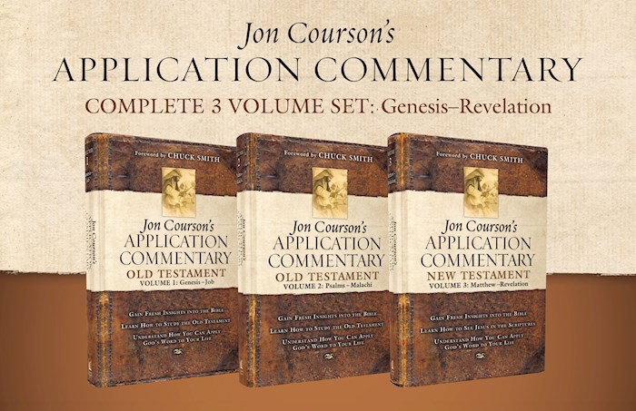 {=Jon Courson's Application Commentary  Complete 3-Volume Set: Genesis-Revelation}