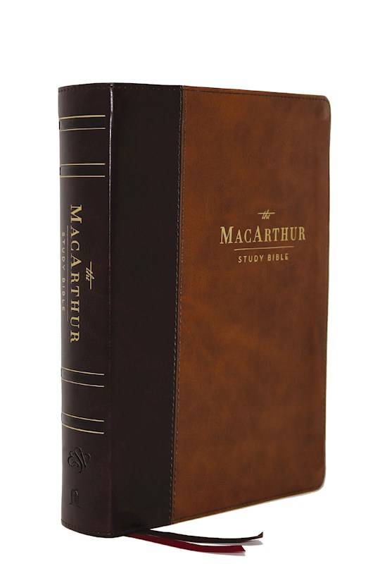 {=ESV MacArthur Study Bible (2nd Edition)-Brown Leathersoft Indexed}