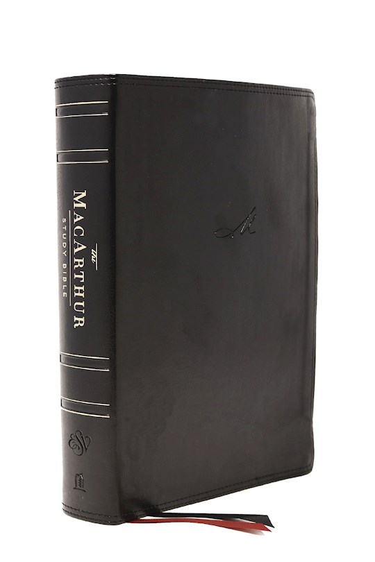 {=ESV MacArthur Study Bible (2nd Edition)-Black Leathersoft Indexed}