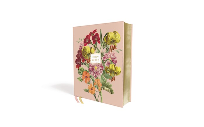{=NIV Artisan Collection Bible (Comfort Print)-Blush Floral Leathersoft}