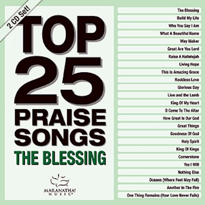 {=Audio CD-Top 25 Praise Songs: The Blessing (2 CD)}