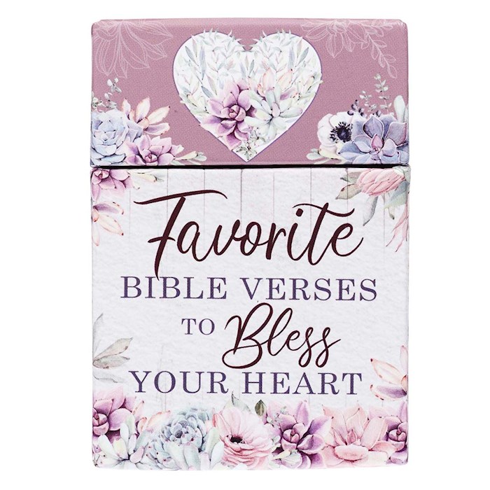 {=Box Of Blessings-Favorite Bible Verses To Bless The Heart}