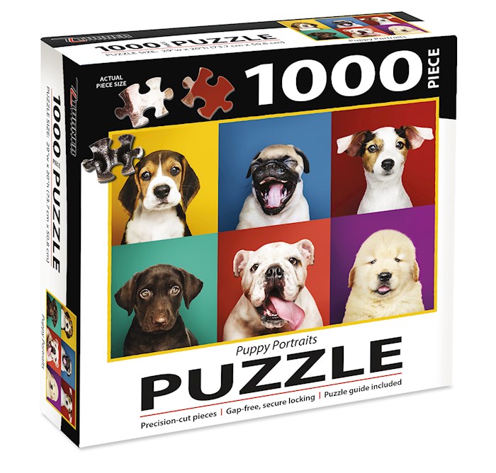 {=Jigsaw Puzzle-Puppy Portraits (1000 Pieces)}
