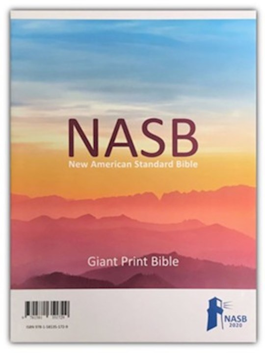 {=NASB 2020 Giant Print Text Bible-Maroon Leathertex Indexed (#3332-I)}