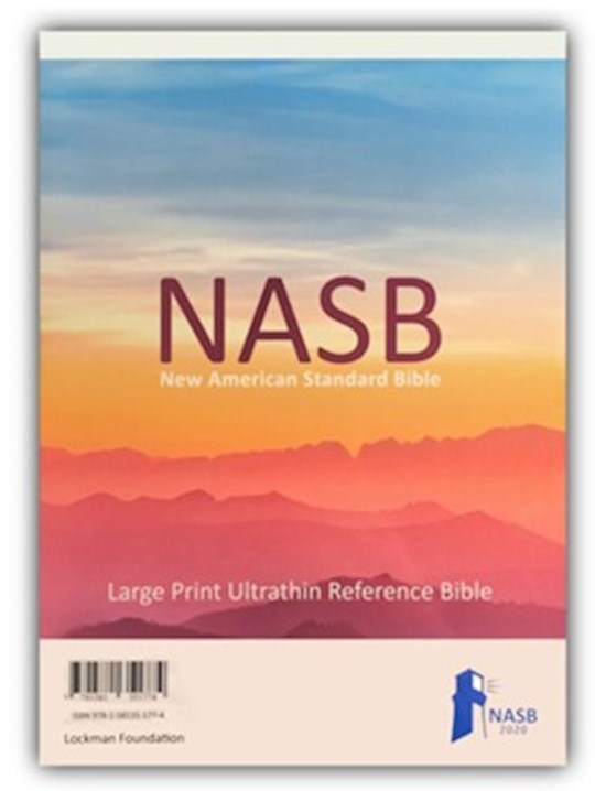 {=NASB 2020 Large Print Ultrathin Reference Bible-Black Genuine Leather (#3563) }