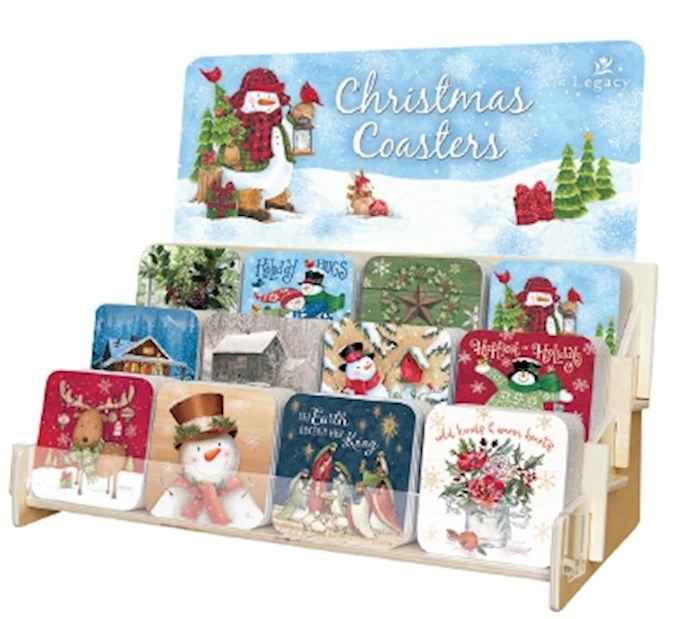 {=Coaster Collection-Christmas (12 Coasters In 12 Designs) (Display ORD SPY#120359)}