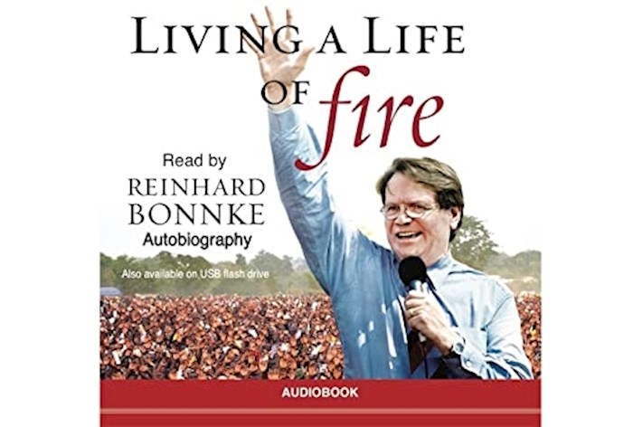 {=Audiobook-Living A Life Of Fire-Audio CD-Updated Cover}