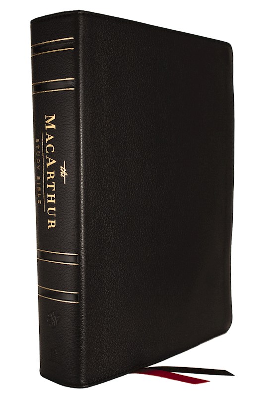 {=ESV MacArthur Study Bible (2nd Edition)-Black Genuine Leather}