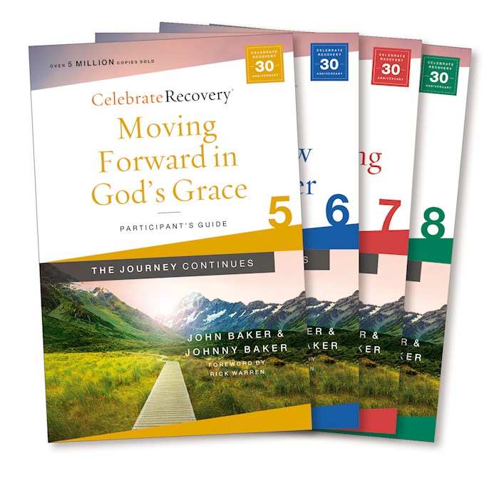 {=Celebrate Recovery: The Journey Continues Participant's Guide Set Volumes 5-8}