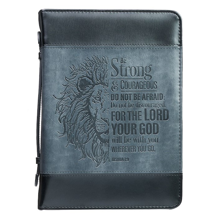 {=Bible Cover-Be Strong Joshua 1:9-XLG}