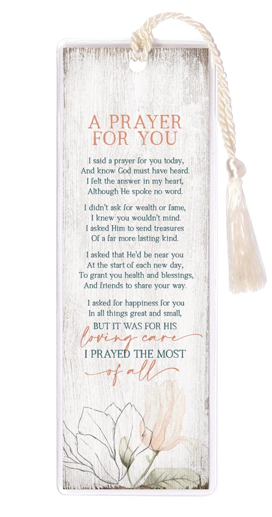 {=Bookmark-A Prayer For You (Pack Of 6)}