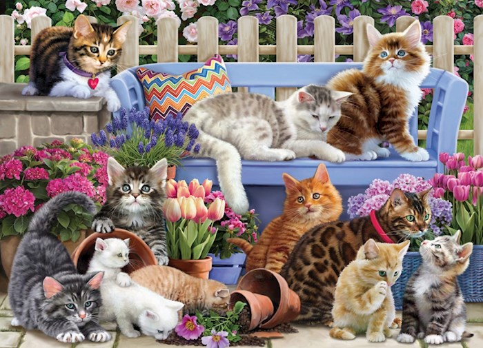 {=Jigsaw Puzzle-A Cat's Life (1000 Pieces)}