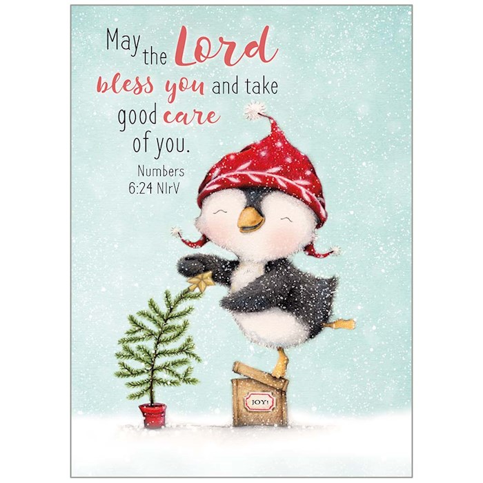{=Card-Boxed-Christmas-O' Joy  (2 Corinthians 9:8 NIrV) (Box Of 20)}