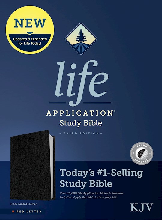 {=KJV Life Application Study Bible (Third Edition)-RL-Black Bonded Leather Indexed}