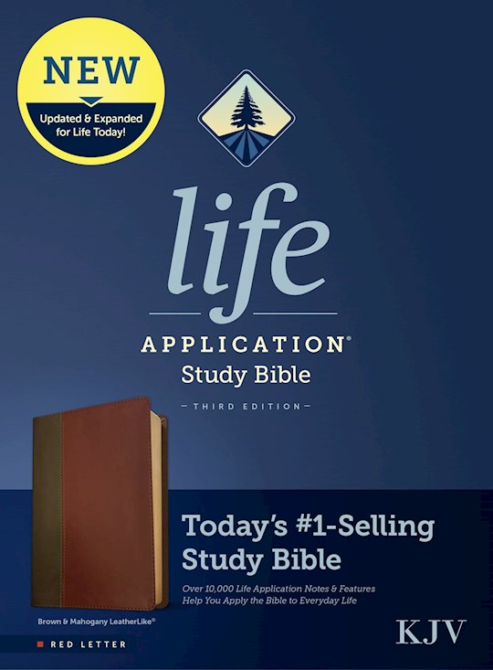 {=KJV Life Application Study Bible (Third Edition)-RL-Brown/Mahogany LeatherLike}