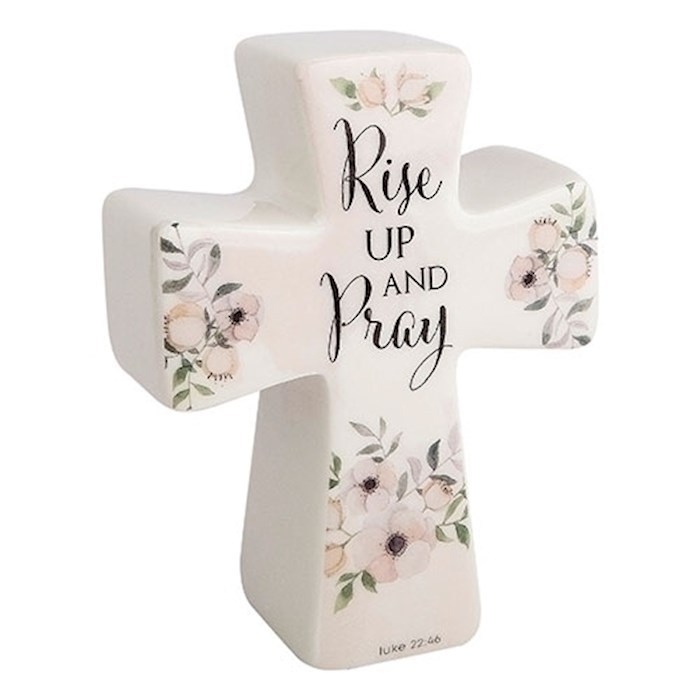 {=Blessings Cross-Rise Up And Pray (4.5")}