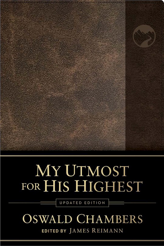 {=My Utmost For His Highest (Updated Edition)-Brown Bonded Leather}