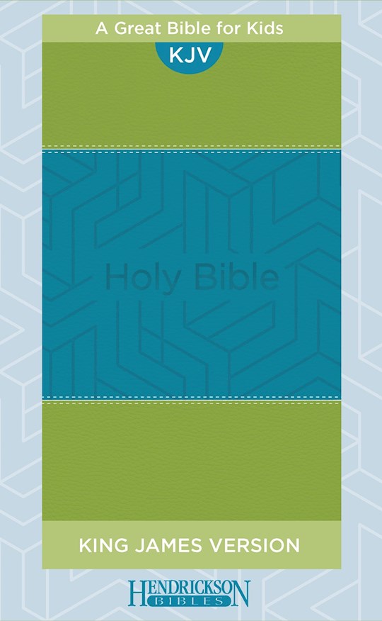 {=KJV Kids Bible-Blue/Green Flexisoft}